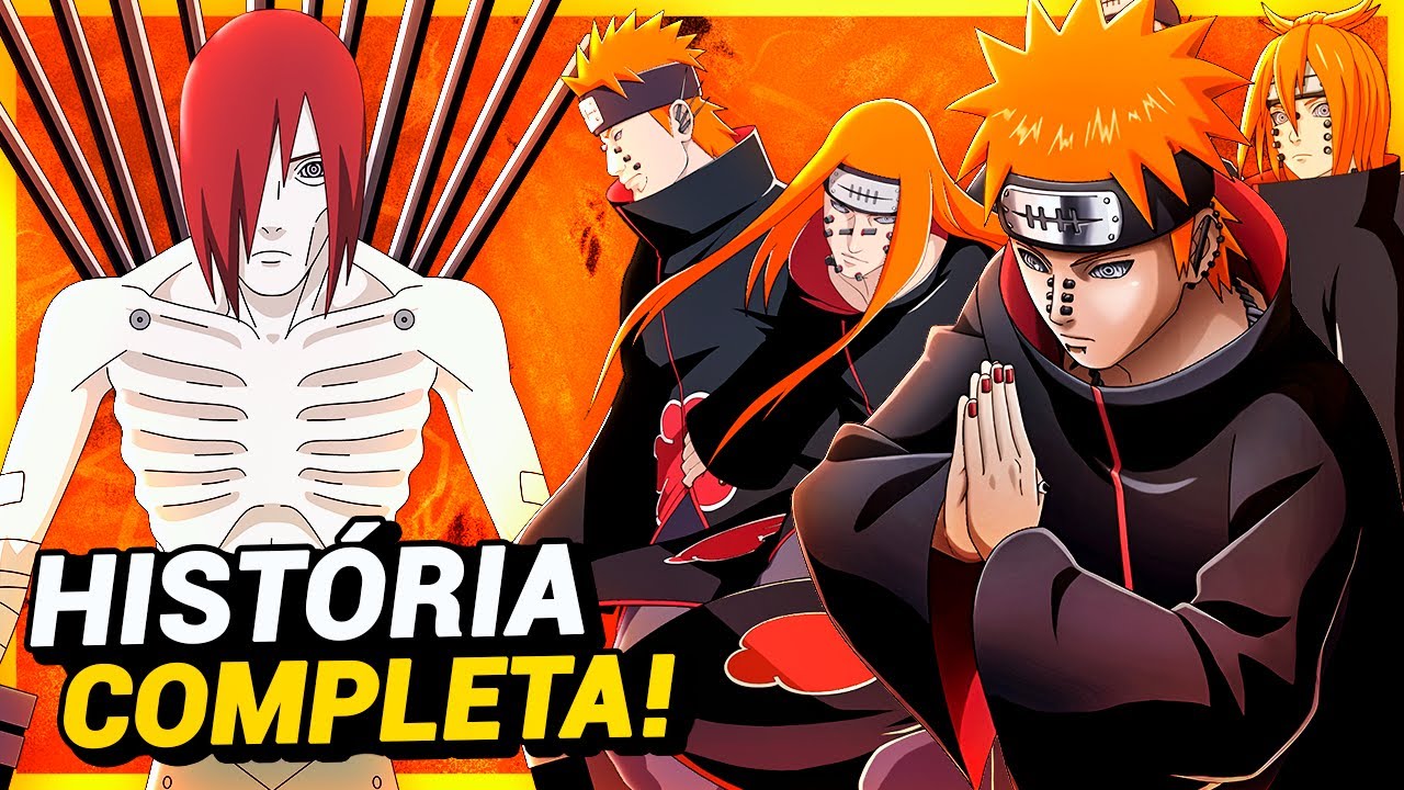 A HISTÓRIA TRISTE DO PAIN/NAGATO UZUMAKI | O LIDER DA AKATSUKI EM NARUTO