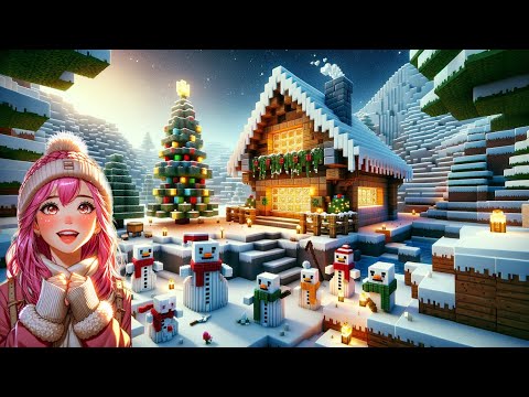 HanaLaughs: Ultimate Christmas Builds in Minecraft!