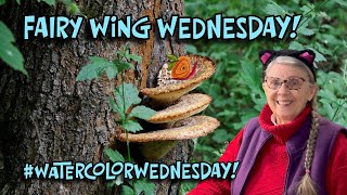 FAIRY WING WEDNESDAY! #watercolorwednesday Who will get their fairy wings today?