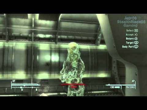 Fallout 3 lets play w/ jagr pt 148: Alien Party in the Deathray Room