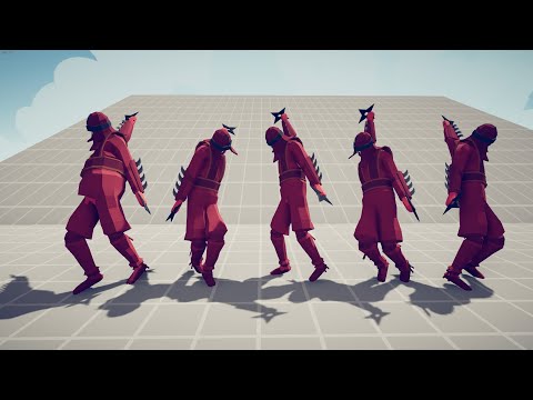 🔥 5 RAPID FIRE SENSEI vs ARMIES Totally Accurate Battle Simulator TABS 🔥