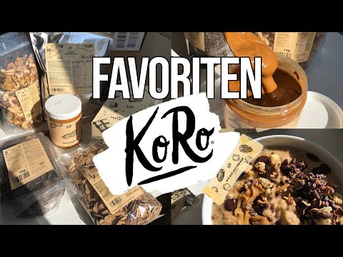 My KoRo favorites - you HAVE to try them! 🤤 | Marie Inspire