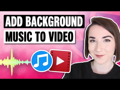 How to Add Background Music to a Video!