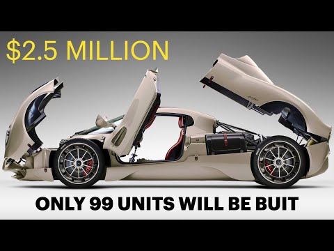 2023 Pagani Utopia Replaces Hyuara With 852-HP V-12–Powered And Manual 'Box!!!