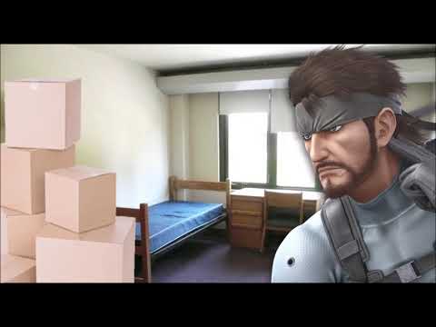 [ASMR] Solid Snake Helps Move You into Your Dorm Room and Talks About Boxes