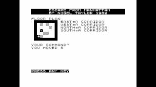 Escape from Manhattan for the ZX81
