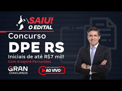 DPE RS Competition | The announcement is out! Initial payments of up to R$7,000