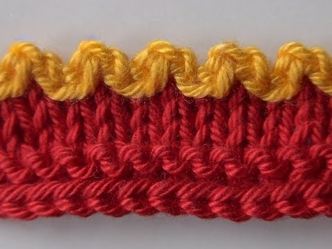 02.5 - STRICKEN : WELLEN 2 - Abketten - neu und anders  -  MPs Abschluss-Kanten - Beispiel 5