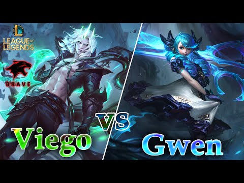 Viego vs Gwen - MID Lane | Enemy Team Surrendered