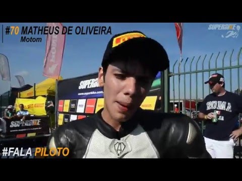 SBK 2016 - #FalaPiloto com Matheus de Oliveira 1ª etapa Interlagos