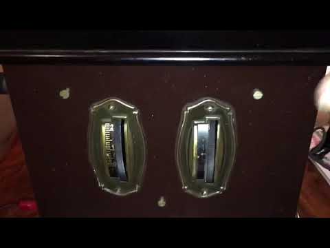 Telefunken Arcolette T30W 1931r. i głośnik Grawor Salon 1926r.