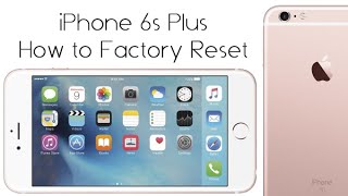 iPhone 6s Plus - How to Reset Back to Factory Settings​​​ | H2TechVideos​​​