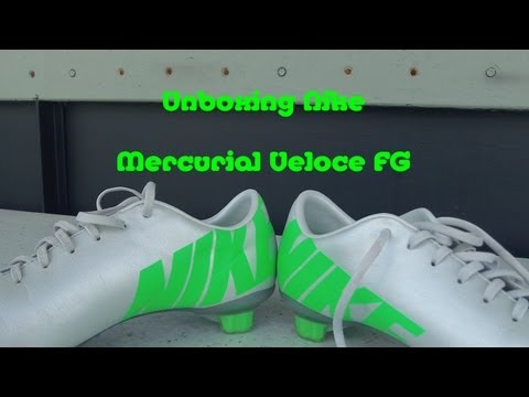 Nike Mercurial Veloce FG Leather Silver UNBOXING | HD