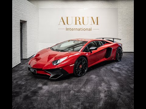 LAMBORGHINI AVENTADOR SV LP750 SUPERVELOCE ROSSO BIA 1 OF 600 Walkaround by AURUM International 4K