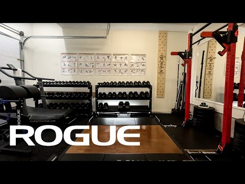 Rogue Equipped Garage Gym Tour  - Kyle in Whistler, British Columbia