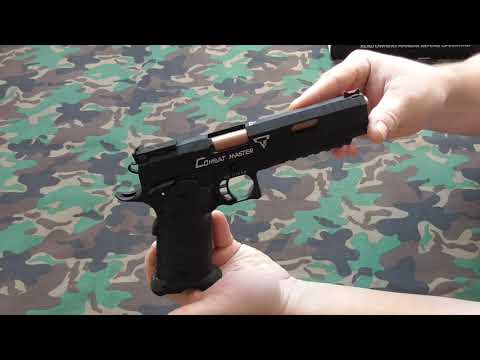 Army Armament  JW3 TTI Combat Master ( R601 ) gas GBB & chrono.