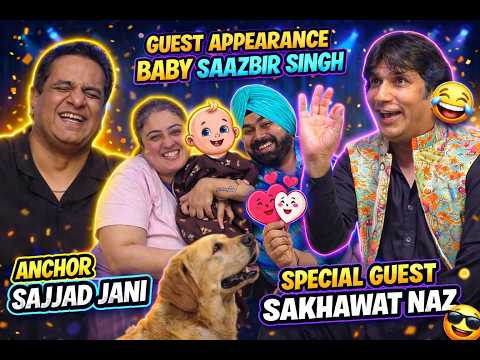 HAZIR JANAAB~Ajj Da Reaction Boht Khaas Hai~Sadde Puttar 'SAAZBIR' 💖 Di 1st Public Appearance💖💖