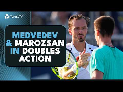 Medvedev & Marozsan vs Nys & Roger-Vasselin 🤝 | Montreal 2026 Highlights