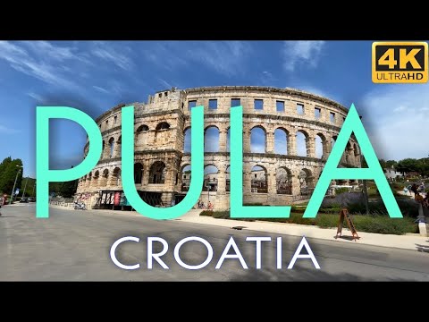 Pula Istria, Croatia 4K UHD ( Urlaub in Pola Istrien Kroatien )