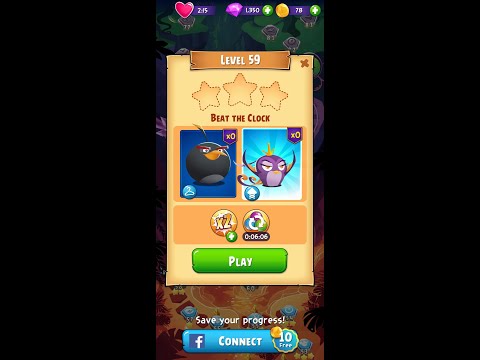 Angry Birds POP Level 59