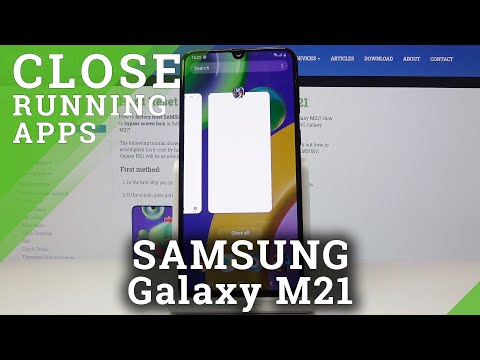 How to Turn Off Running Apps in SAMSUNG Galaxy M21 – Switch Off Running Apps