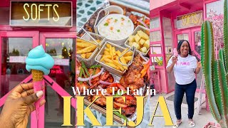 3  BEST Places To Eat In IKEJA GRA Lagos | Ice Cream  - Seafood - Africana!