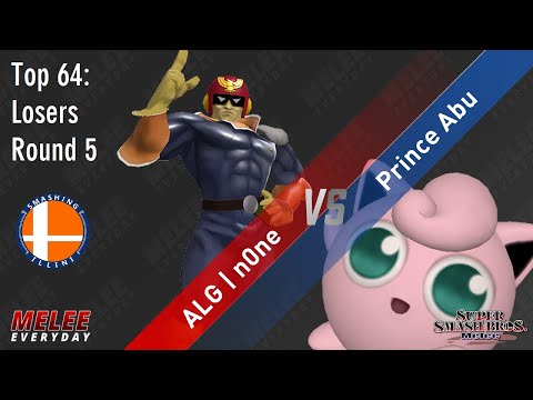 Show Me Your Moves 19 - ALG | n0ne (Captain Falcon) vs. Prince Abu (Jigglypuff) - SSBM