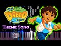 Go Diego Go Theme Song Piano Tutorial And Cover Go Diego Theme Song Piano Tutorial