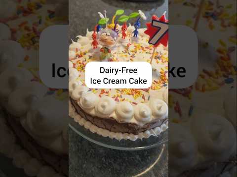 Dairy-Free Ice Cream Cake! An Easy Option for Birthdays!