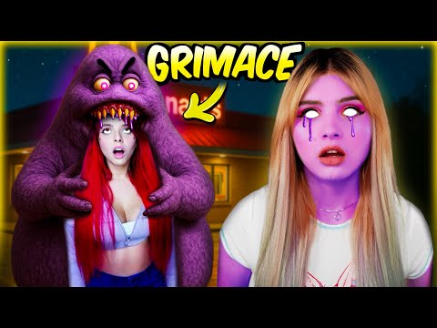 🟣 We caught Grimace in his Hideout and he attacked us!! 😱😈 @JennyDevil