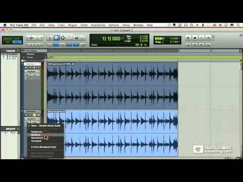 Pro Tools 205: Elastic Audio - 01. Introduction to Elastic Audio