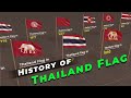 Timeline of Thailand Flag | History of Thailand Flag | Flags of the world |