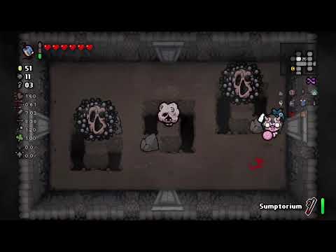 The Binding of Isaac Repentance: Tainted Eve to Negative Path + Hush + Delirium