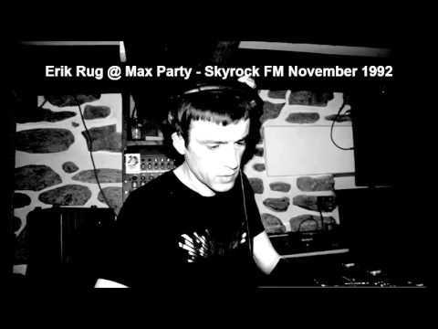 Erik Rug @ Max Party , Skyrock FM on November 1992