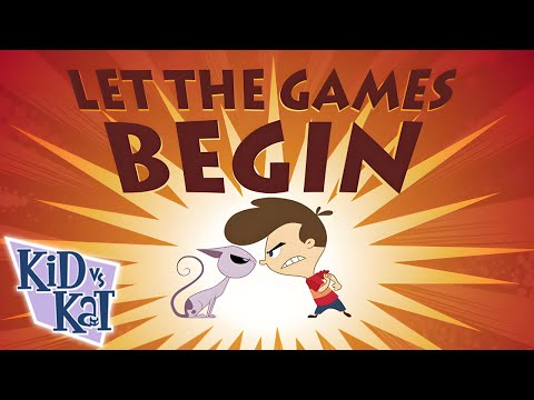 Let the Games Begin & Night Of The Zombie Cat | Kid Vs. Kat - Wildbrain