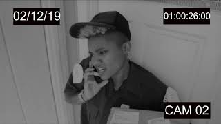 Security Footage of UPS dropping off Packages