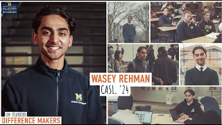 2024 UM-Dearborn Difference Maker: Wasey Rehman
