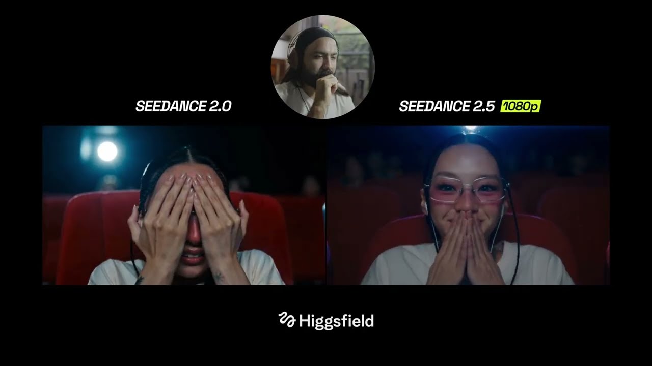 Seedance 2.0 vs 2.5 en 1080p