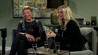 Carolina Gynnings konstlansering utomlands - Malou Efter tio (TV4)