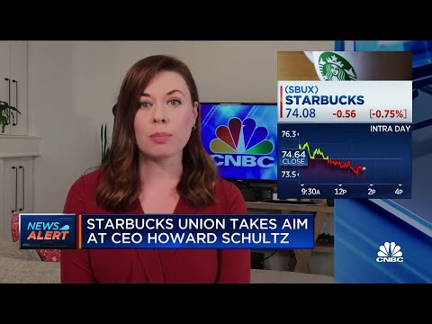 Starbucks union takes aim at CEO Howard Schultz