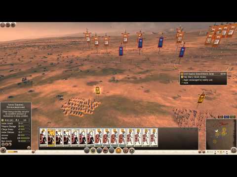 Total War: Rome 2 - Mechanic showcase - Bracing.