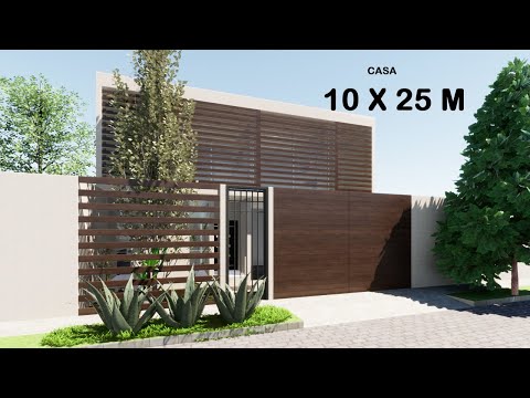 Casa de 2 niveles, 10x25 metros, 248m2