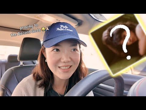 record shopping for my dream vinyl 🧚🏻‍♀️