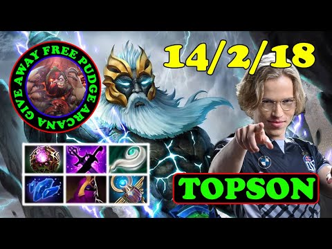 OG.TOPSON ZEUS AGHANIM SHARD EZ MID EZ MMR TOP EU PRO GAMEPLAY | DOTA2ORBS