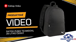 Batoh Puma TeamGOAL 20 litrů černý
