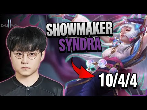DK ShowMaker MIDDLE Syndra vs Ahri | 15.5