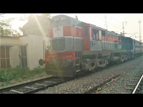 (54571) (Ludhiana - Firozpur) Passenger Train (Unreserved) With (LDH) WDM3A Locomotive.!! Video