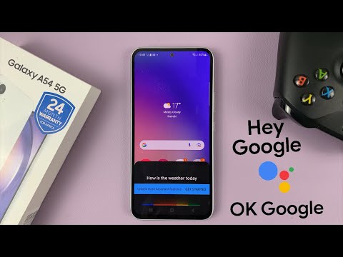 How To Enable 'OK Google' / 'Hey Google' In Samsung Galaxy A54 5G