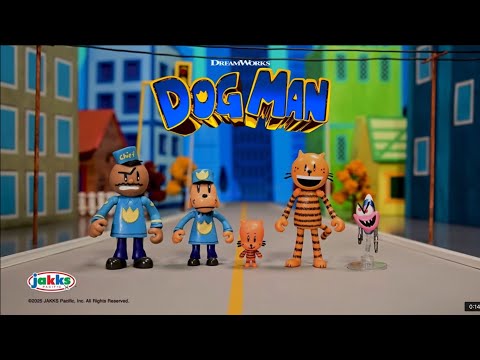 DOG MAN MOVIE TOYS AD‼️🔥