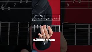 Raining Blood #guitarlesson
